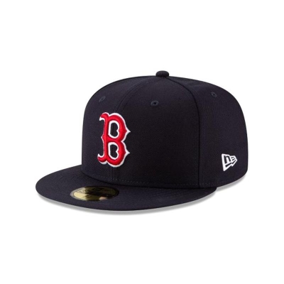 Sapca New Era Boston Red Sox MLB Wool 59FIFTY Fitted - Albastri